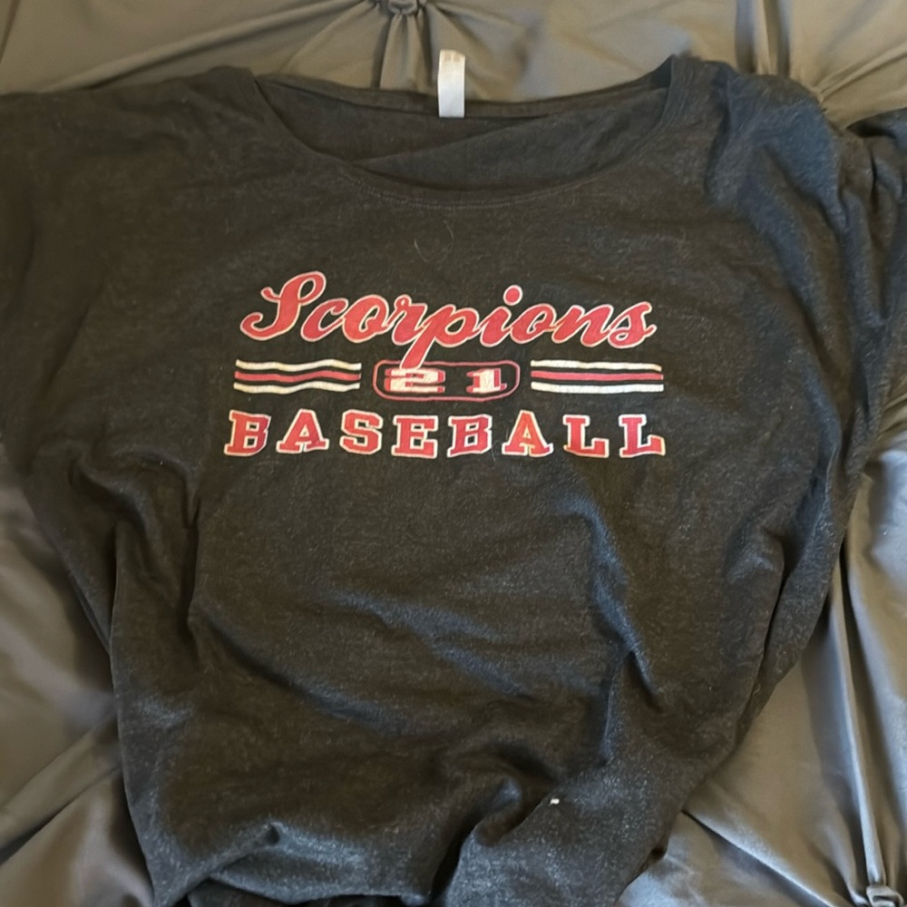 Scorpions baseball tee